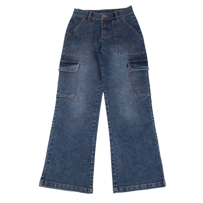 PILLIN - Jeans Niña Azul Pillin TVB701-25AZU  - Azul