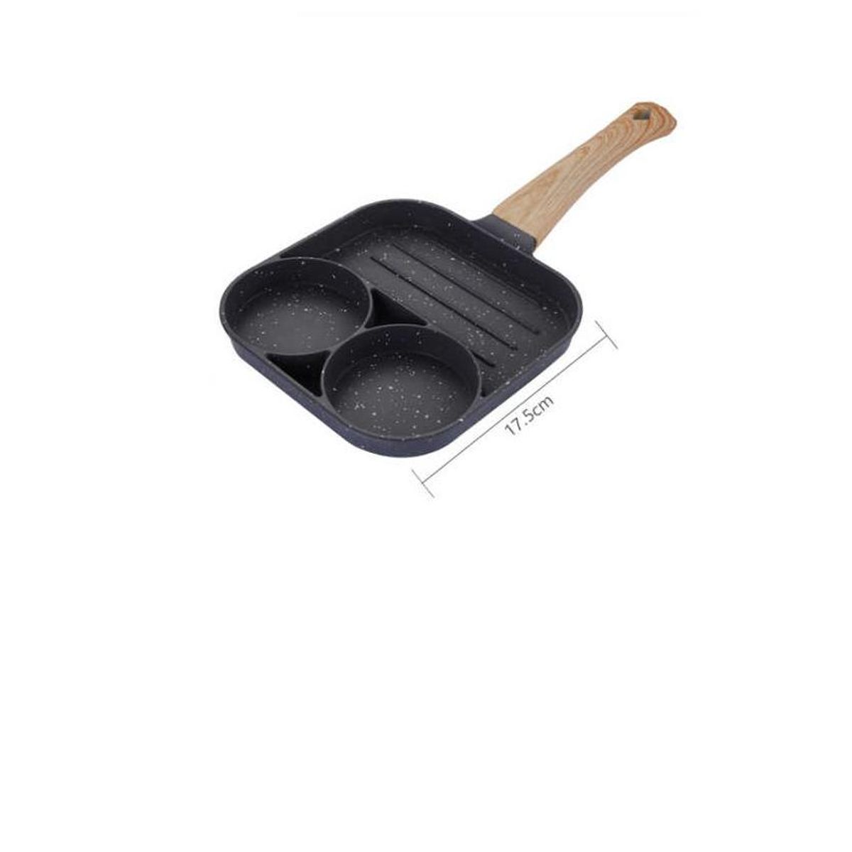 GENERICO - Sartén Aluminio 3 En 1