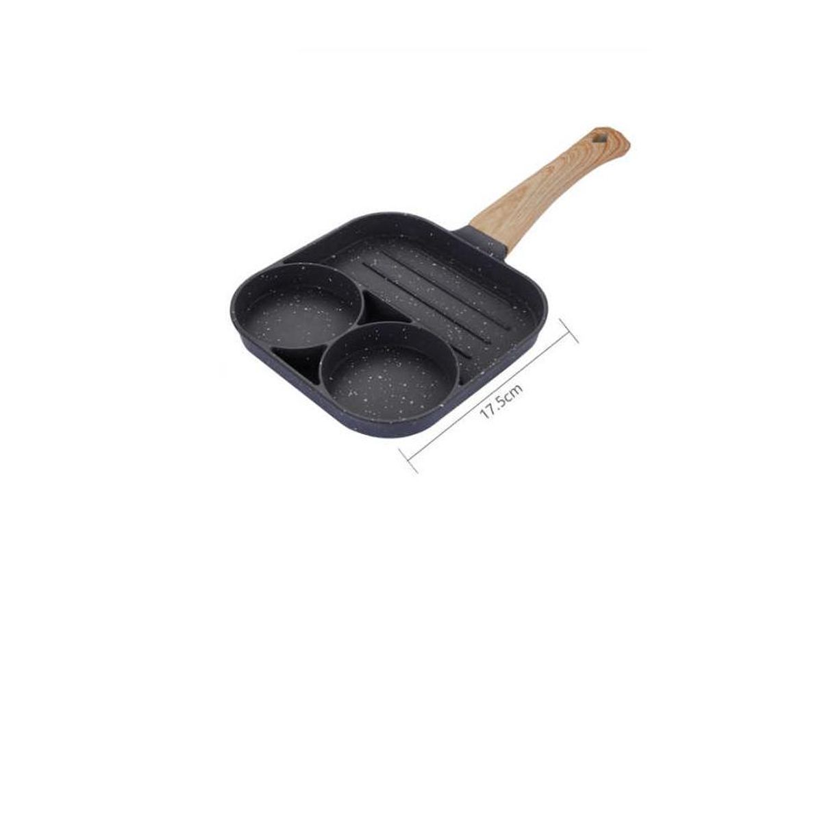 GENERICO - Sartén Aluminio 3 En 1