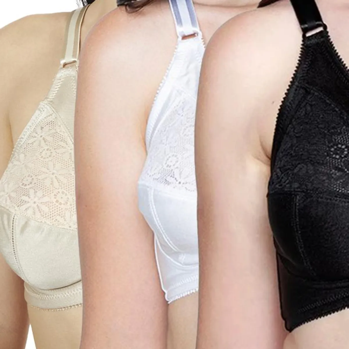 KAYSER - Pack 3x sosten microfibra P350513-SUR Kayser - Multicolor