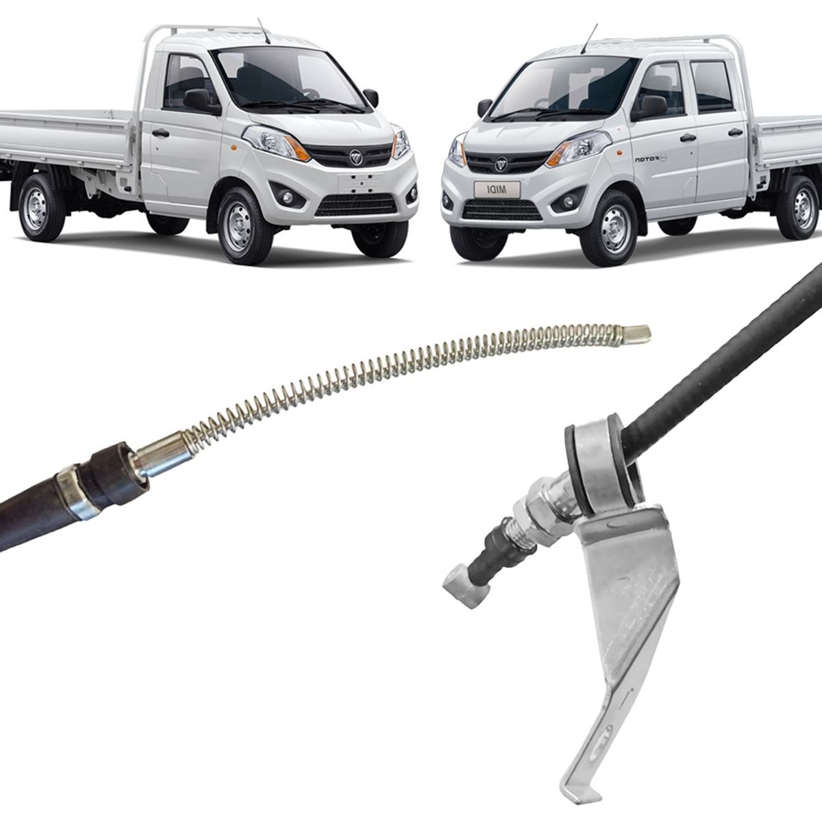 M MILANO - Piola Freno Izquierdo Para Foton T3 Midi 13