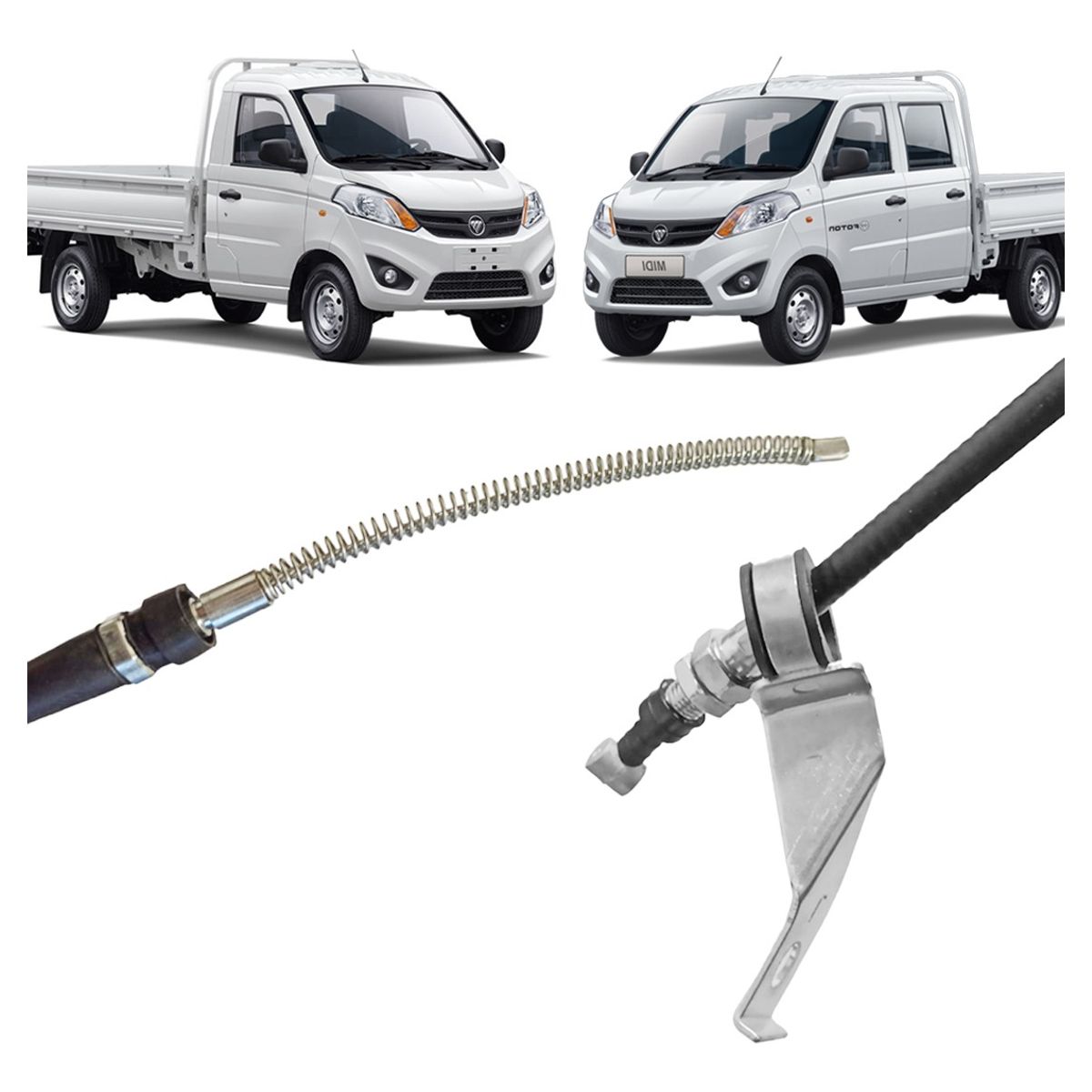 M MILANO - Piola Freno Izquierdo Para Foton T3 Midi 13