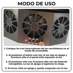 MOVI - Extractor Triple Solar Para Auto