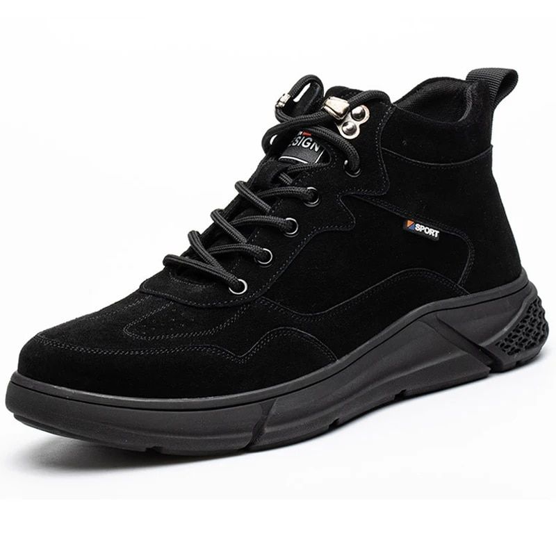 TIOZONEY - Botas de seguridad de alta calidad para hombre