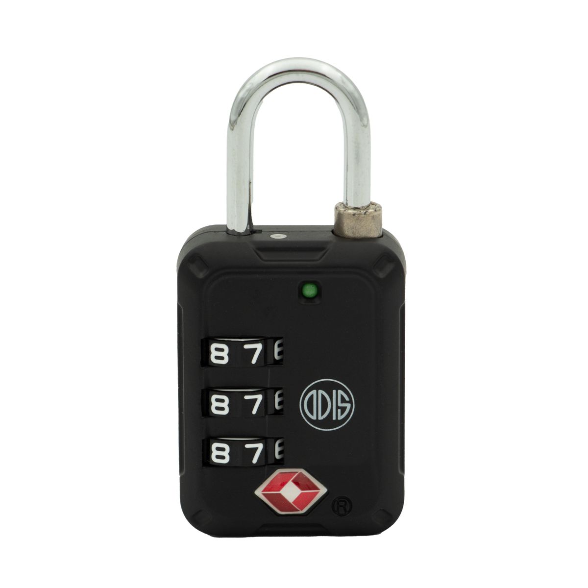 ODIS - Candado Odis TSA Maleta Viaje 30 mm Combinación - Negro