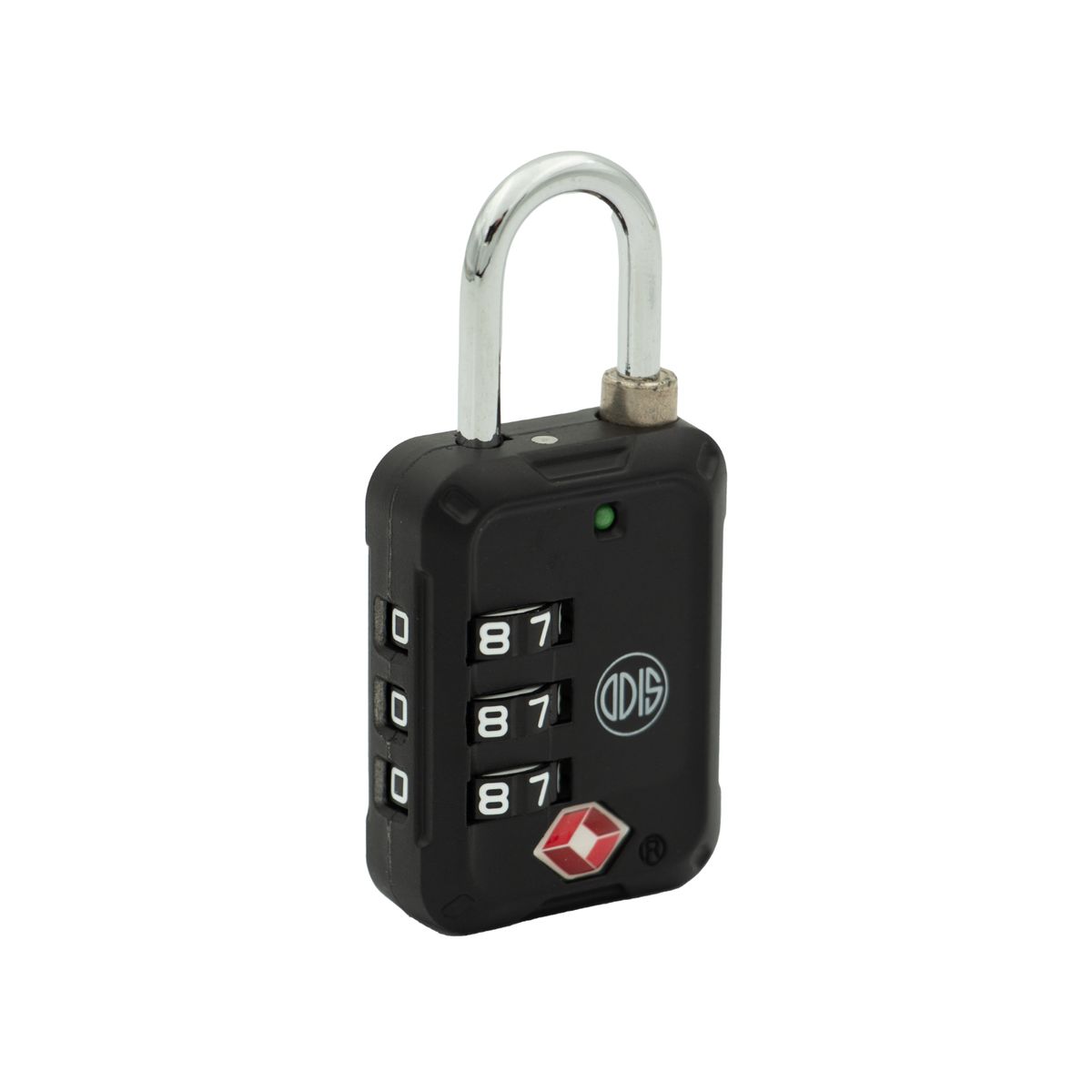 ODIS - Candado Odis TSA Maleta Viaje 30 mm Combinación - Negro