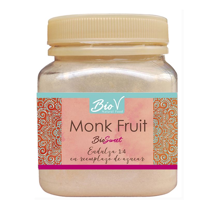 BIOV - Monk Fruit Endulzante 60gr Sin Gluten Vegano Bio V