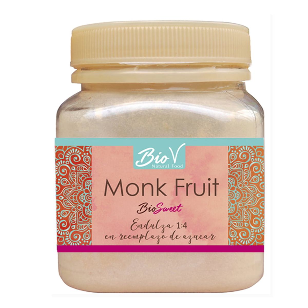 BIOV - Monk Fruit Endulzante 60gr Sin Gluten Vegano Bio V