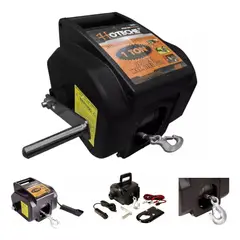 HOTECHE - Winche Electrico Manual 12v 1 Tonelada 692001