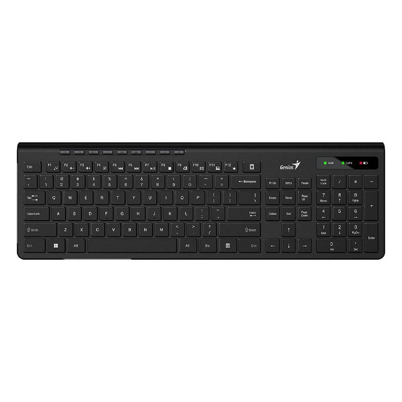 GENIUS - Teclado Inalambrico Genius Slimstar 7230 Ergonómico