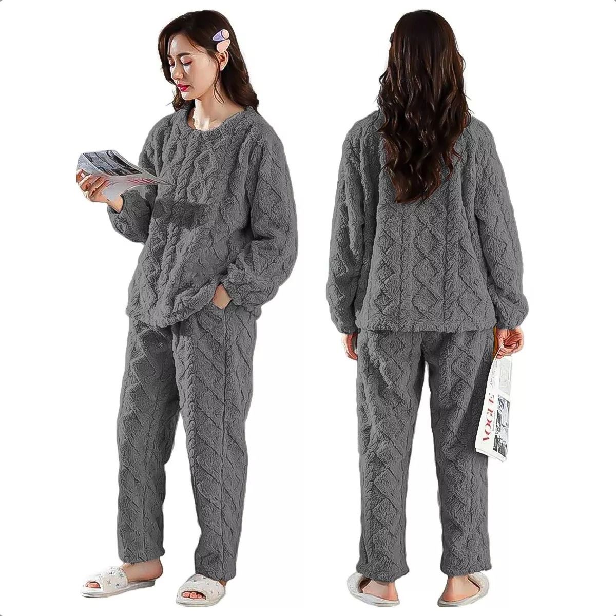 ARCA SHOPPING - Pijama Chiporro Pijamas Mujer Pijama Mujer Invierno Pijamas