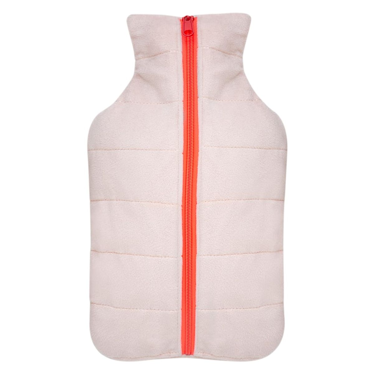 THERMICA - Guatero Thermicachile 2 Lt Parka Blanca Cierre Naranja