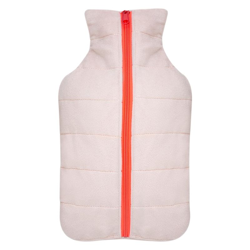 THERMICA - Guatero Thermicachile 2 Lt Parka Blanca Cierre Naranja