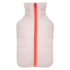 THERMICA - Guatero Thermicachile 2 Lt Parka Blanca Cierre Naranja