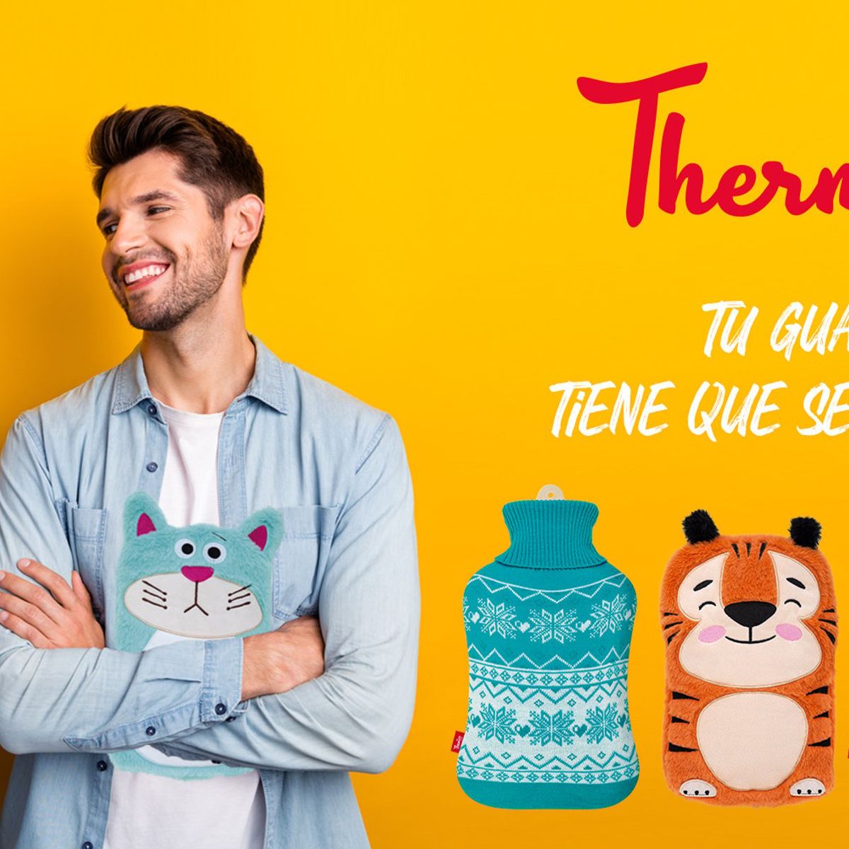 THERMICA - Guatero Thermicachile 2 Lt Stitch Playero Con Gafas