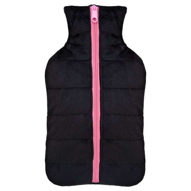 THERMICA - Guatero Thermicachile 2 Lt Parka Negra Cierre Rosado