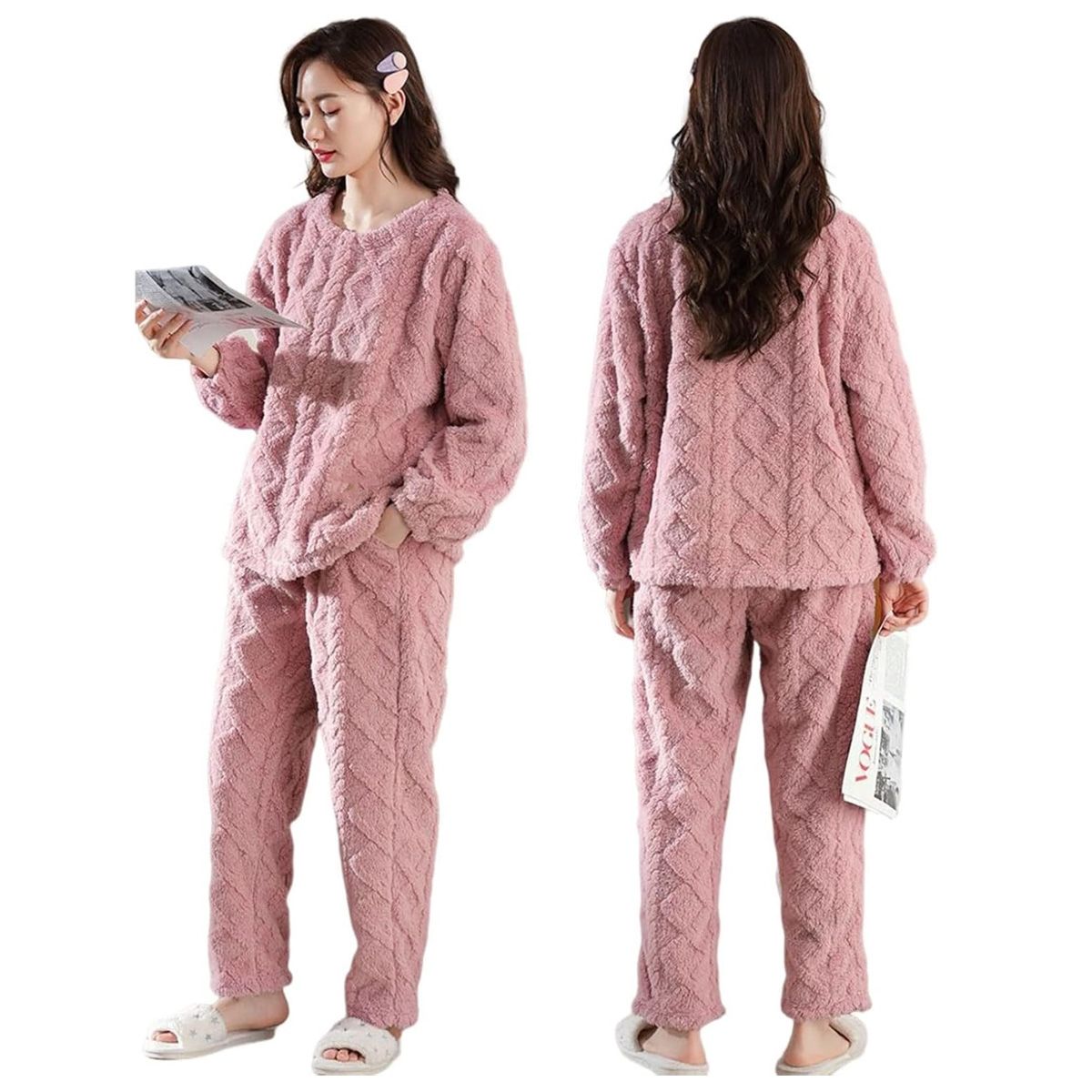 ARCA SHOPPING - Pijama Chiporro Pijamas Mujer Pijama Mujer Invierno Pijamas