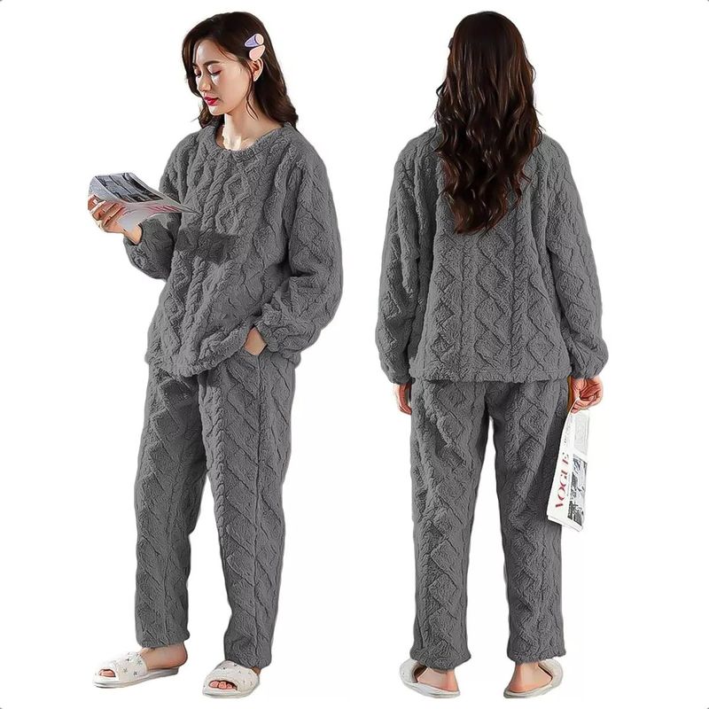 ARCA SHOPPING - Pijama Chiporro Pijamas Mujer Pijama Mujer Invierno Pijamas