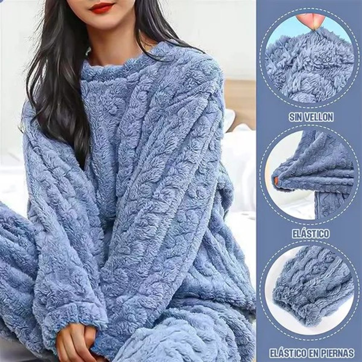 ARCA SHOPPING - Pijama Chiporro Pijamas Mujer Pijama Mujer Invierno Pijamas