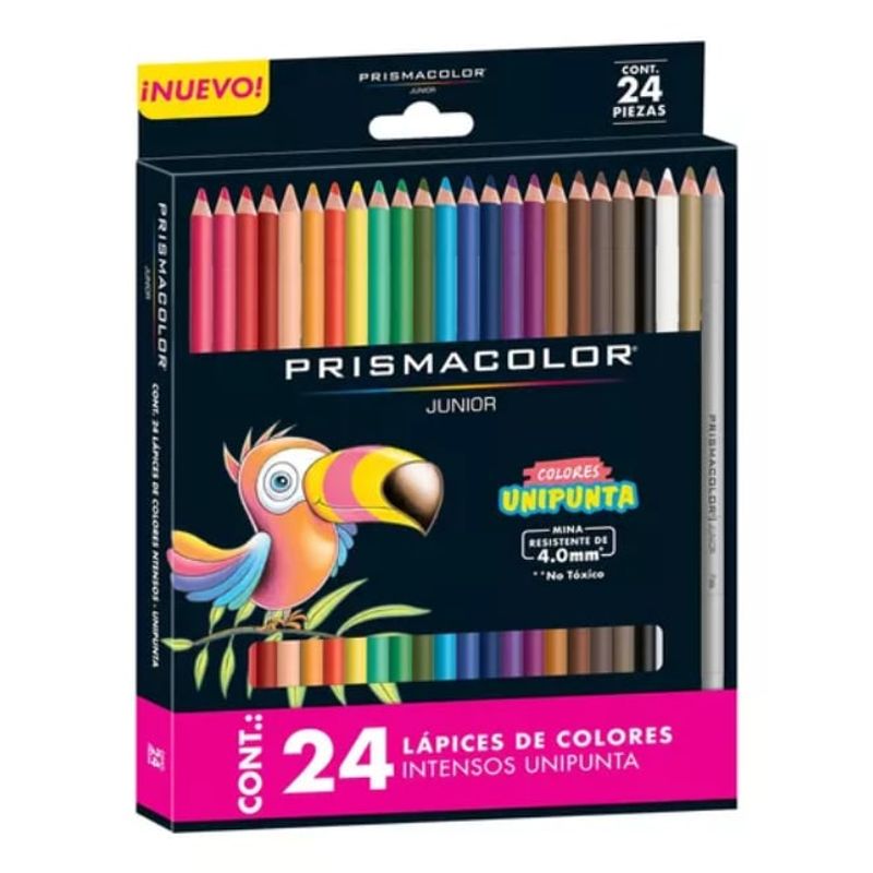 PRISMACOLOR - Set 24 Lapices De Color Prismacolor Jr. Colores Surtidos