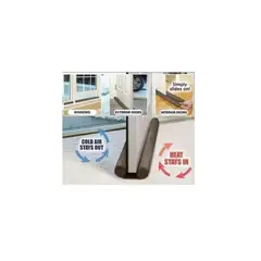 LIKE SHOP - Protector Doble Aislante De Frío Polvo Para Puertas Ventanas