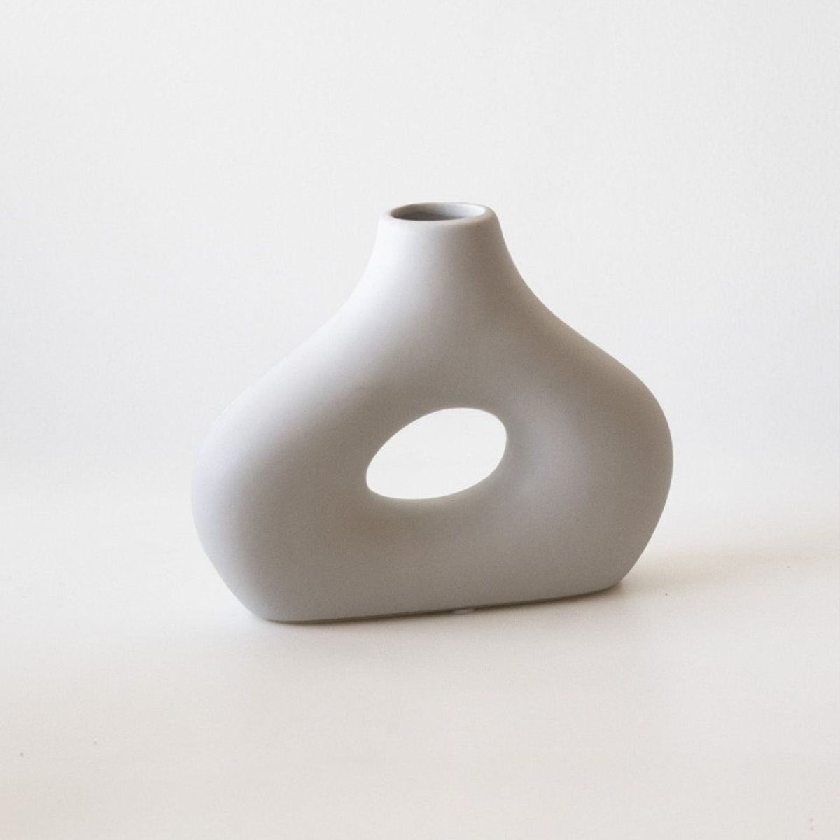 RE DECORA - Jarrón Decorativo Grace Blanco