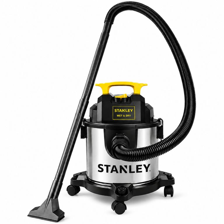 STANLEY Aspiradora y Sopladora de Acero Inoxidable 15LT Aspira en Seco y Húmedo