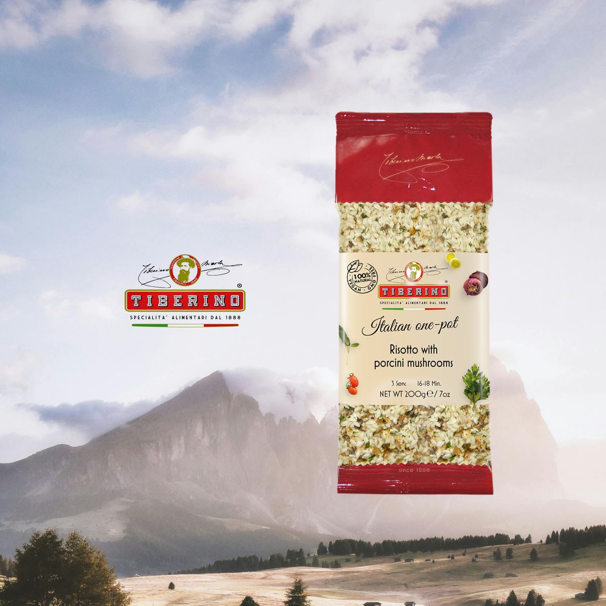 TIBERINO - Risotto Porcini Tiberino 1 x 200 gr