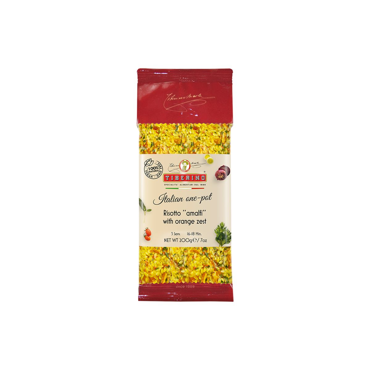 TIBERINO - Risotto Zeste de Naranja Tiberino 1 x 200 gr