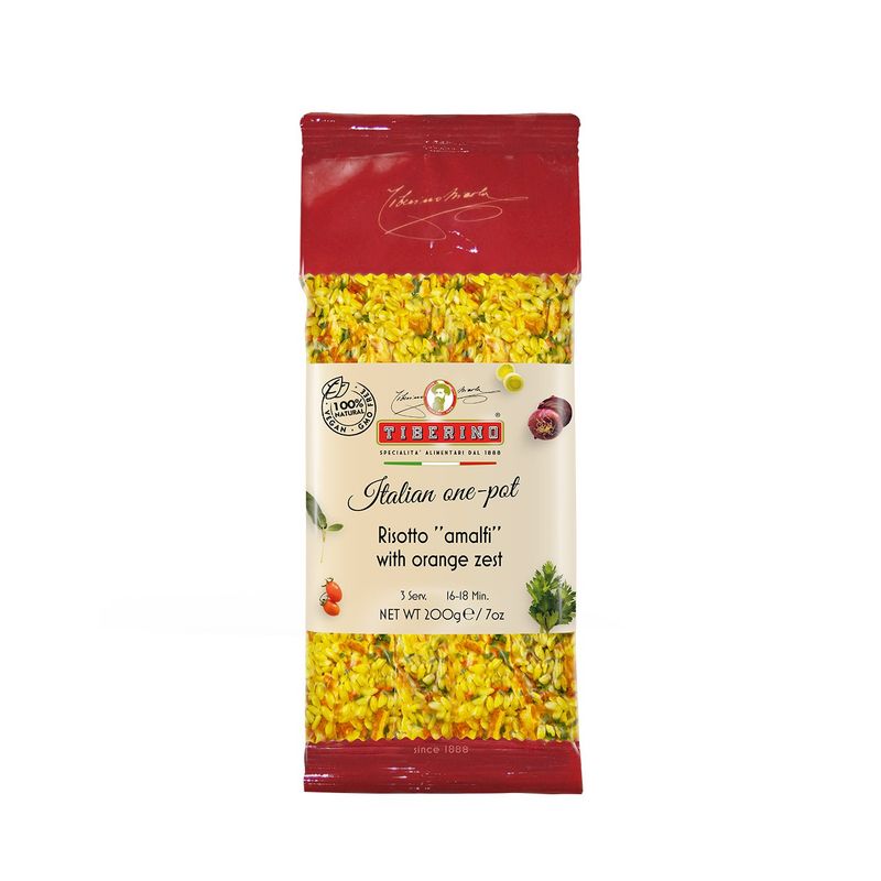 TIBERINO - Risotto con Cáscara de Naranja Tiberino - 200 gr