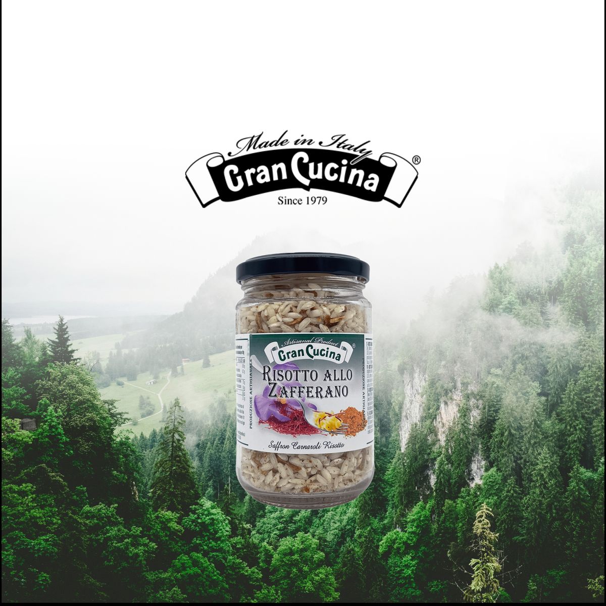 GRAN CUCINA - Risotto Azafrán Gran Cucina 1 x 220 gr