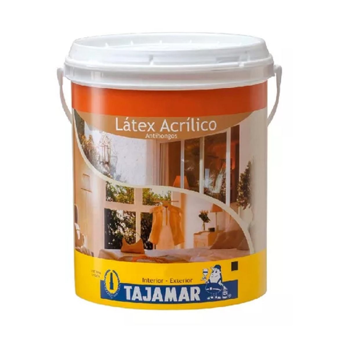 TAJAMAR - LATEX ACRILICO COLOR DAMASCO GL TAJAMAR