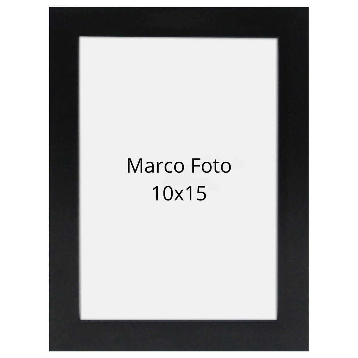 RONDA - Marco Foto Negro 10x15 cm
