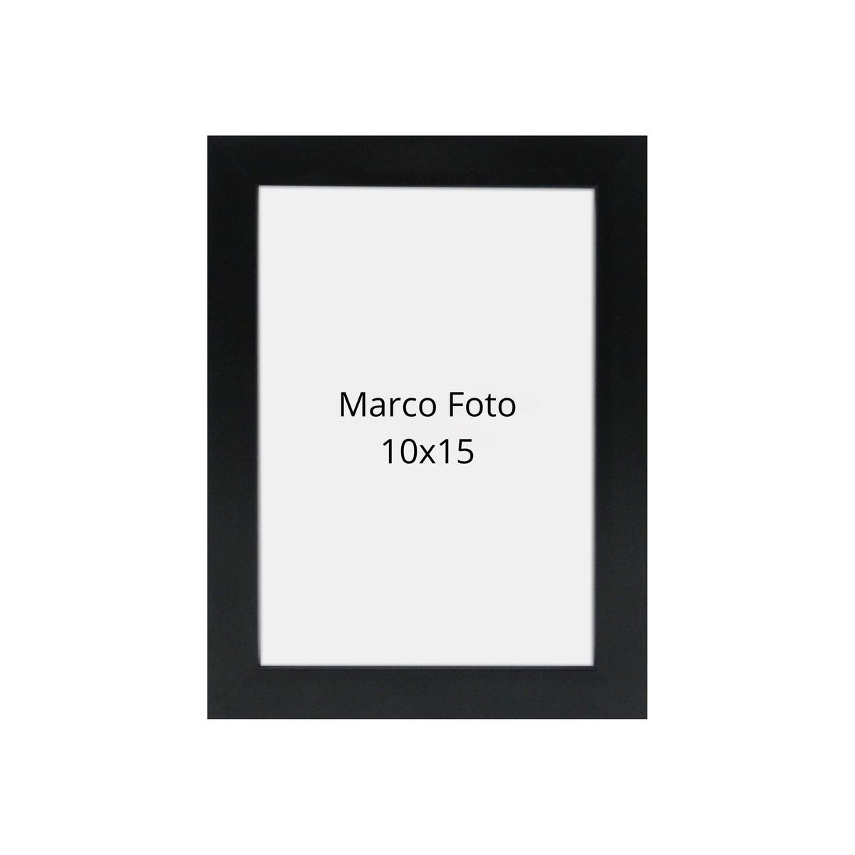 RONDA - Marco Foto Negro 10x15 cm
