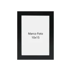 RONDA - Marco Foto Negro 10x15 cm
