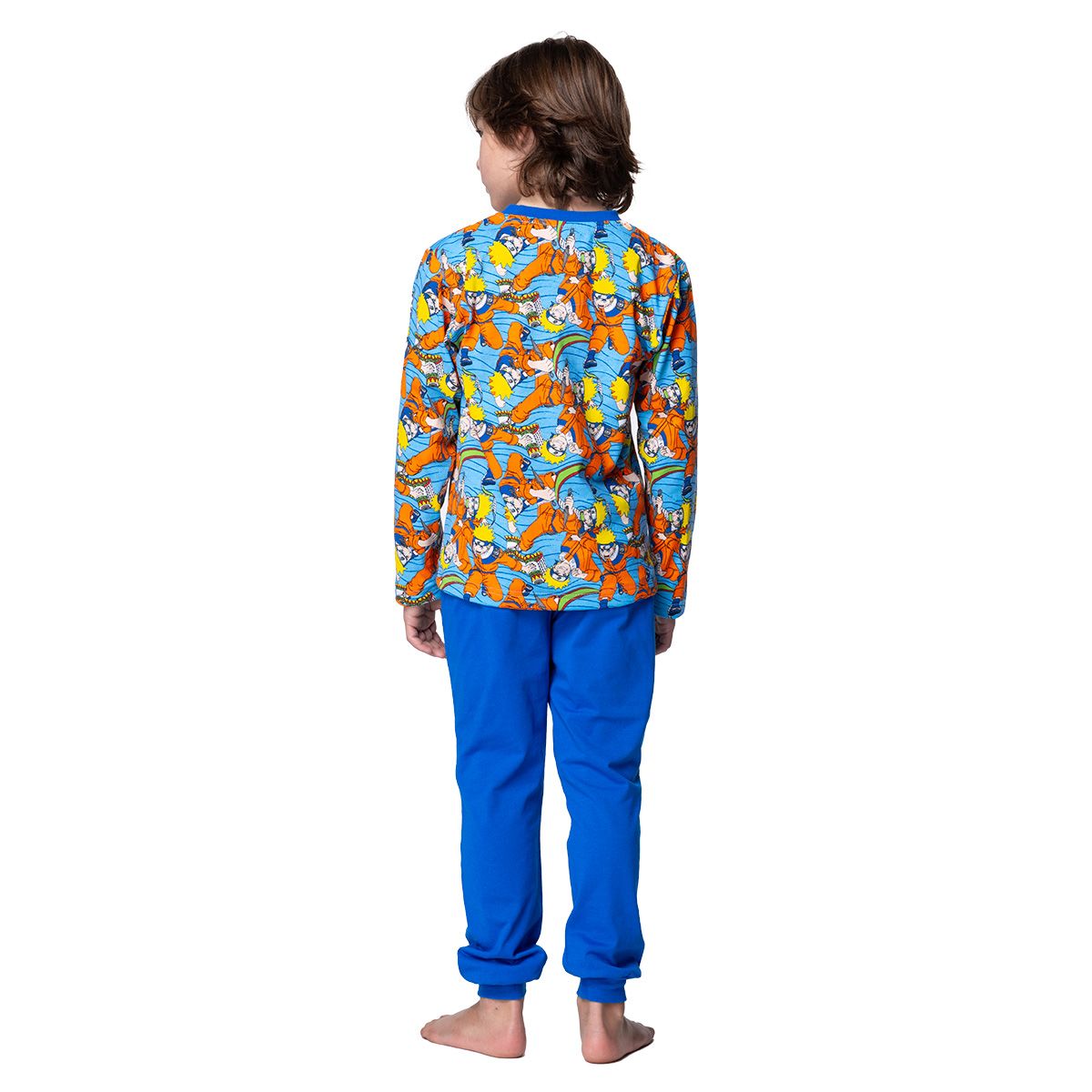 TOP - Pijama Largo Niño Invierno Algodón Naruto C2 Top