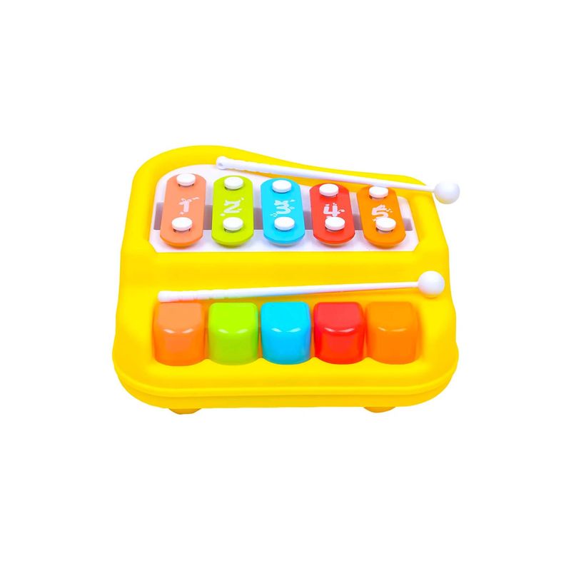 GENERICO - PIANO XILOFONO PARA BEBE AMARILLO