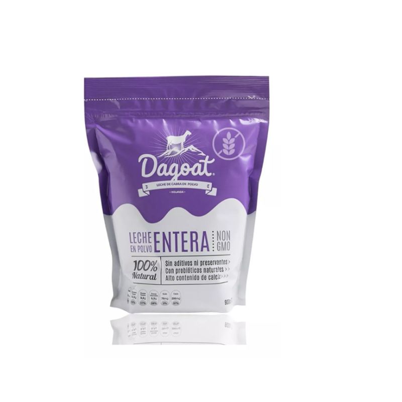 DAGOAT - Leche Entera de cabra en polvo Dagoat 900gr