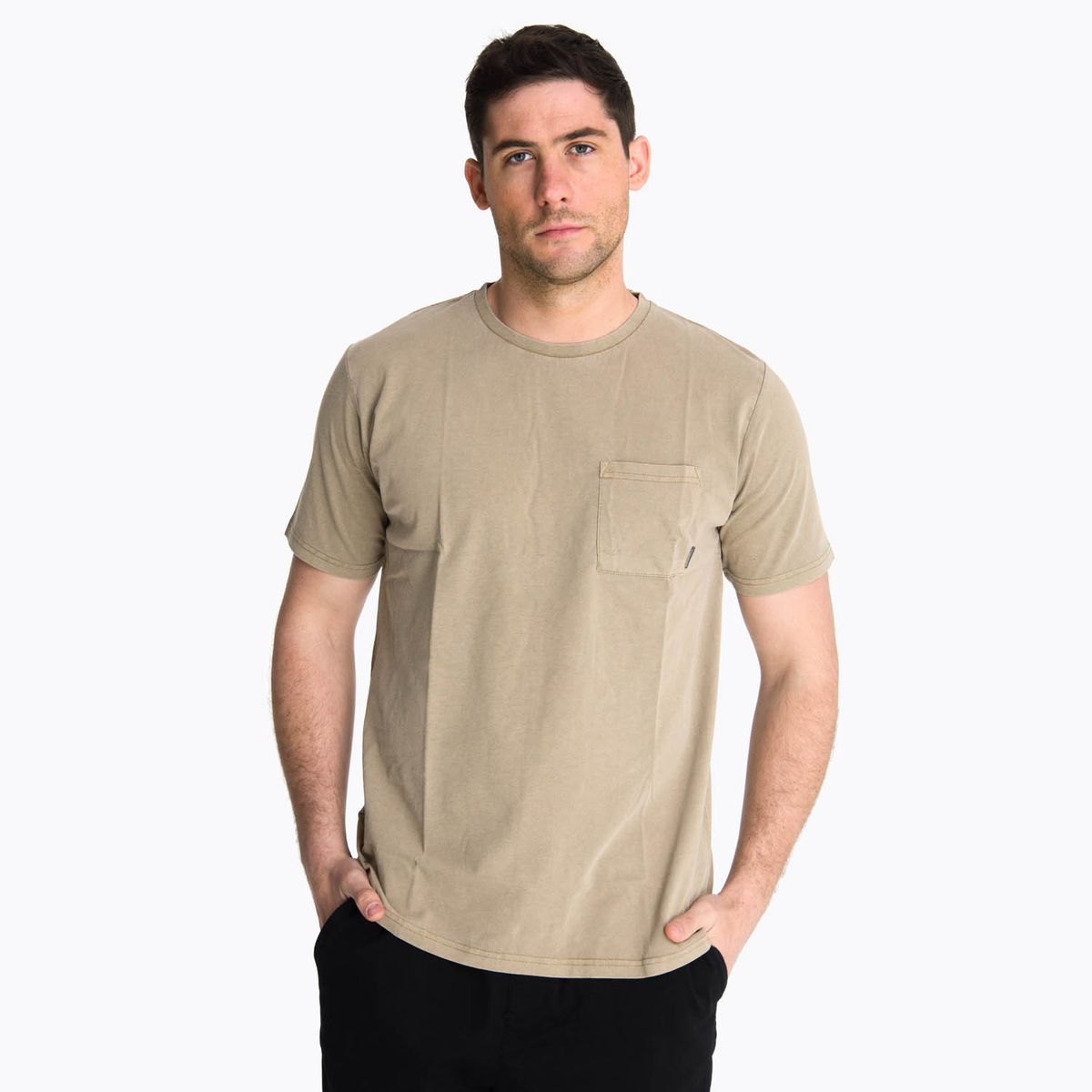 MERRELL - Polera Hombre Susquehanna Beige MERRELL