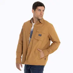 MERRELL - Chaqueta Sobrecamisa Hombre Carson Ov Mostaza