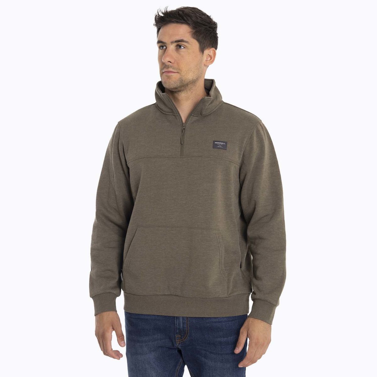 MERRELL - Poleron Hombre Delaware Café claro MERRELL