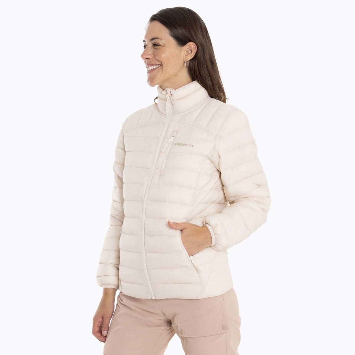 MERRELL - Parka Mujer Iditarod Crema MERRELL