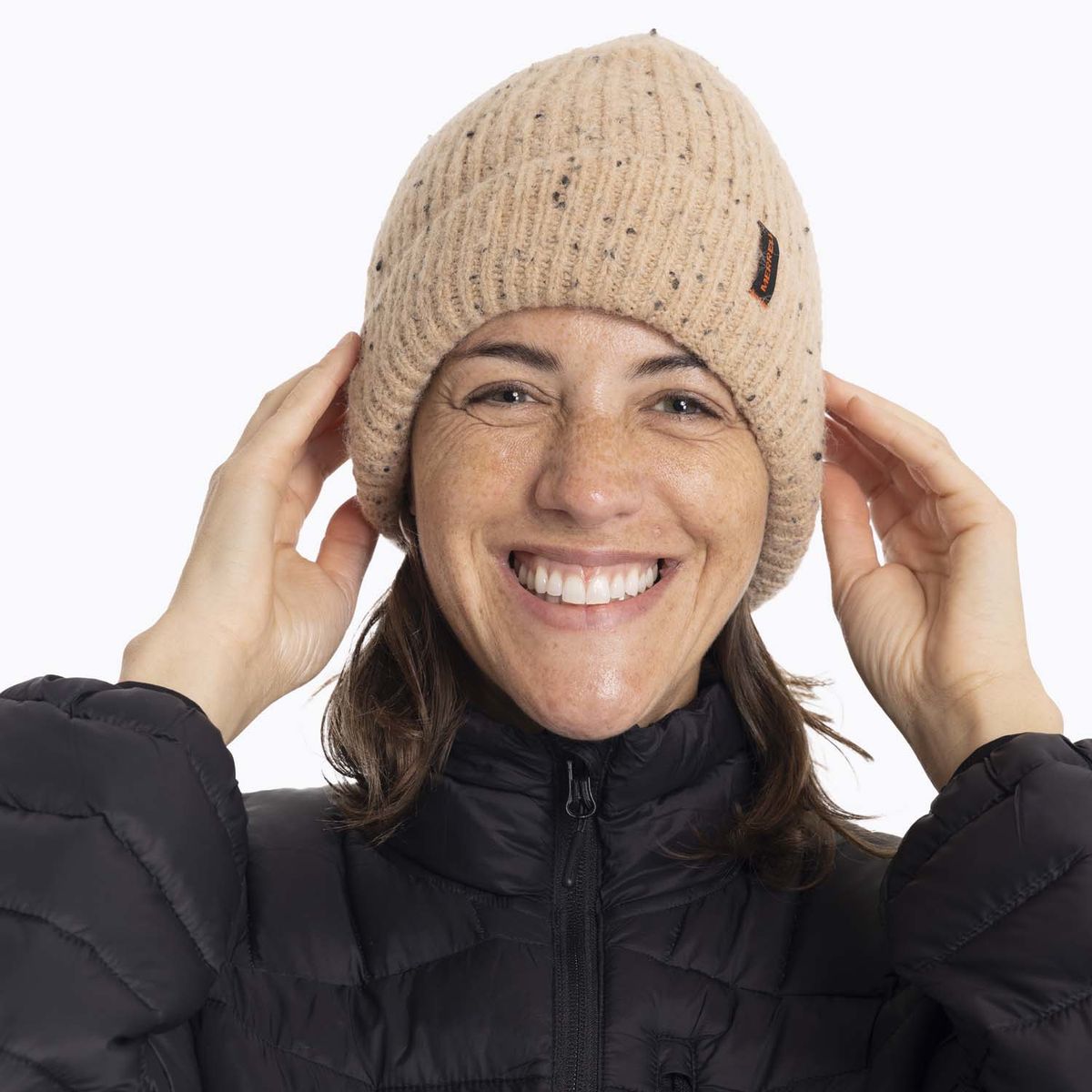 MERRELL - Gorro Unisex Tetsa 2-Layer Beanie Gris MERRELL