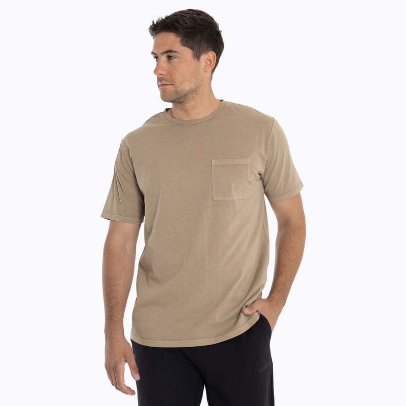 MERRELL - Polera Hombre Susquehanna Beige MERRELL