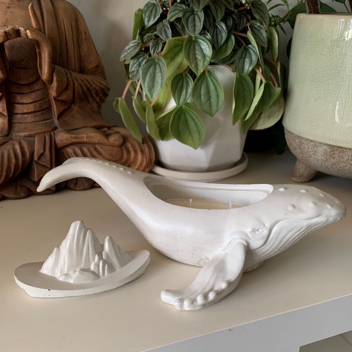 GENERICO - Ballena Blanca + Vela Aromática Cera Soja