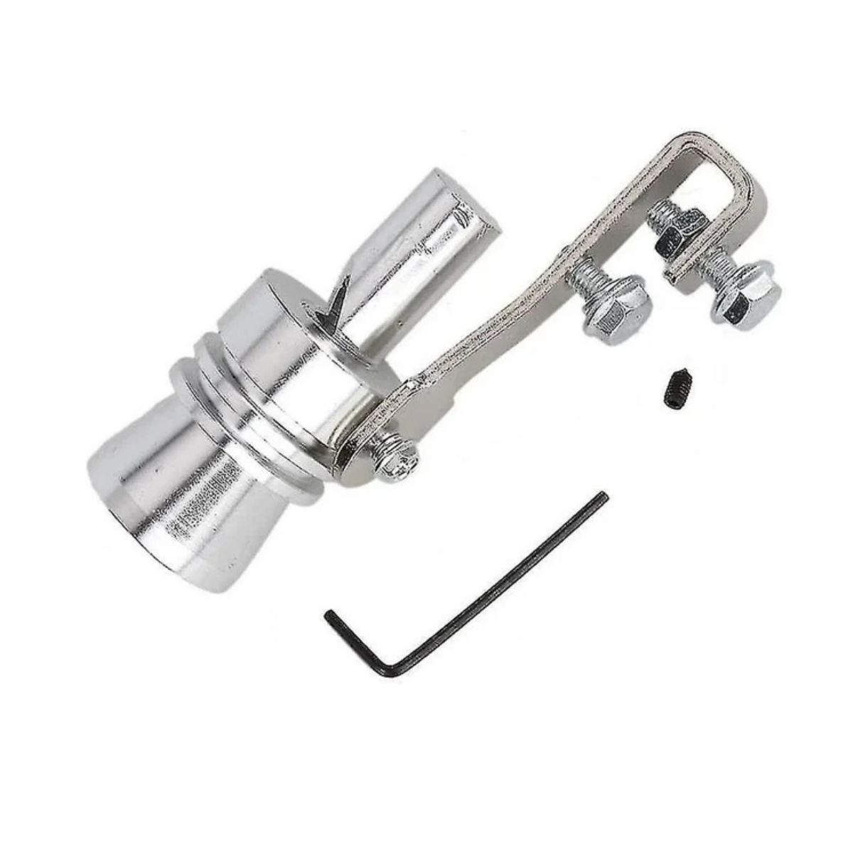 GENERICO - Silbato Aluminio Simulador Sonido Turbo Universal Auto Moto
