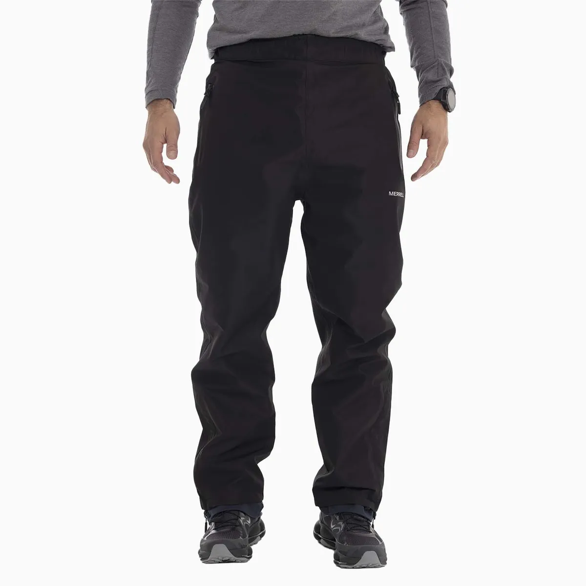 MERRELL - Cubre Pantalon outdoor Negro Hombre Hardshell MERRELL