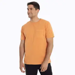 MERRELL - Polera Hombre Susquehanna Naranja claro