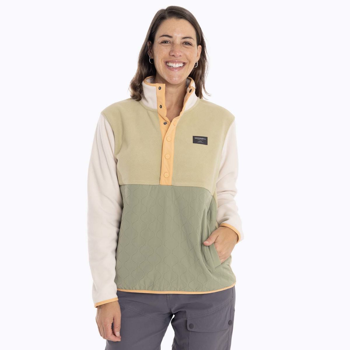 MERRELL - Polar Mujer Utukok Microfleece Café oscuro MERRELL