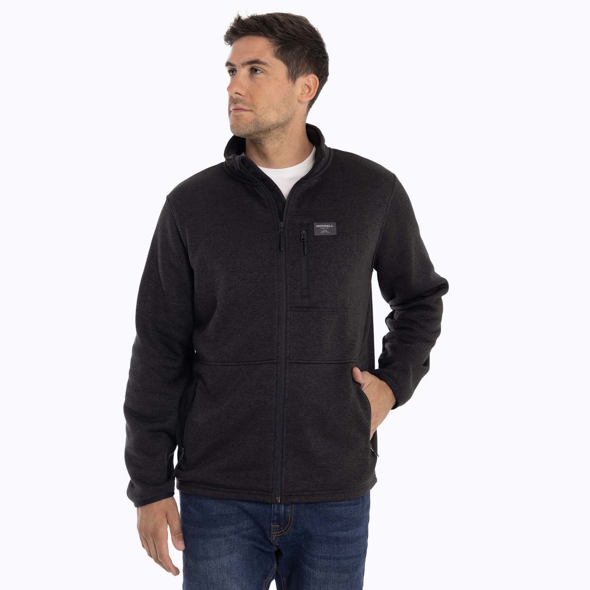 MERRELL - Polar Hombre Snake Knitted Fleece Negro MERRELL